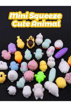 Bluoksweet 5 adet hayvan sukuşi anti-stres çocuk okul tatil hediye squishy oyuncak