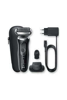 Braun 7 Serisi N1200s Islak/kuru Kullanım Kablosuz Tıraş Makinesi Siyah/gümüş