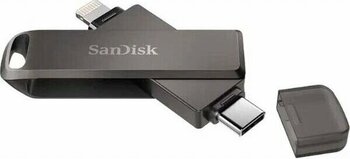 Sandisk iXpand Flash Drive Luxe 128 GB Siyah USB Bellek