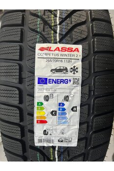 Lassa / 265/70R16 (COMPETUS WINTER 2) KIŞ LASTİĞİ 2024