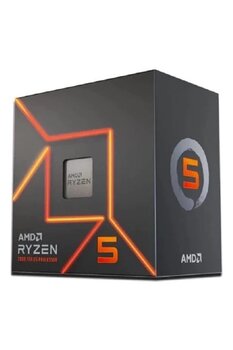 AMD Ryzen™ 5 7600 Masaüstü İşlemci (6 çekirdekli/12 dişli, 38 MB önbellek, maksimum 5,2 GHz'e kadar)