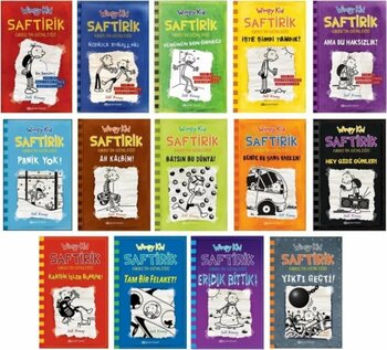 Epsilon Yayınevi Saftirik Greg'in Günlüğü 14 Kitap Set Jeff Kinney