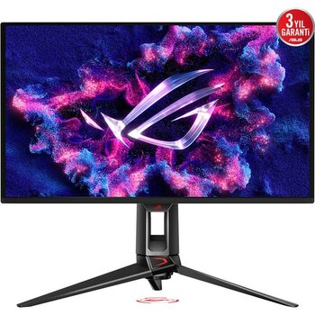 Asus Rog Swift PG32UCDMZ 31.5 Qd-Oled 3840X2160 0.03MS 240Hz 240Hz Dp HDMI Usb-C USB Vesa 3yıl  99% Dcı-P3, Eyecare, Flıcker-Free,dusuk Mavı Isık, ...