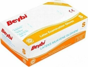 Beybi Lateks Pudralı Eldiven S 100'lü x 20 Adet