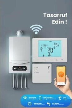 Alpsmart AS-882K Akıllı Wi-Fi Kombi Termostatı