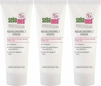 Sebamed Nemlendirici Krem Tüp 50ML (Günlük Kullanım) (3 Lü Set)