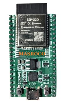 ESP ESP32-D WiFi Bluetooth Geliştirme Kartı DevKitC V4 (Yeşil PCB, USB Kablo Dahil)
