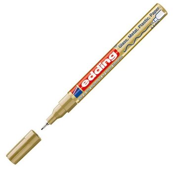 Edding Markör Boya Dekor 0.8 Mm Yuvarlak Uçlu Altın 780Cr