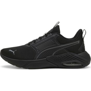 Puma X-Cell Nova Fs Koşu Ayakkabısı Erkekler İçin Siyah Nefes Alabilir Yapı ve Kauçuk Taban - 36