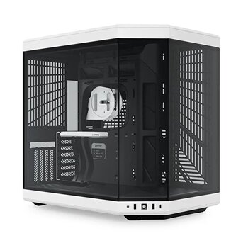 Hyte Y70 Panda Temperli Cam USB 3.2 E-atx Dual Chamber Mid Tower Gaming Kasa (cs-hyte-y70-bw)