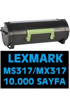 Lexmark Mx317dn Mx417dn Ms317dn 10.000 Sayfalık Toner