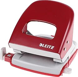 Leitz 5008 30 Sayfa Kapasiteli Delgeç Kırmızı