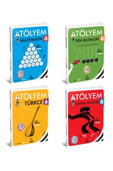 Arı Yayıncılık Arı Yayınları 6 Sınıf Matematik Fen Türkçe Sosyal Akıllı Atölyem Seti 4 Kitap