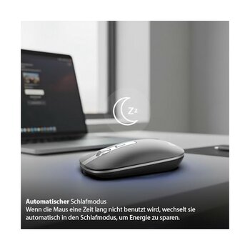 Hd Group Inca IWM-531RA Bluetooth & Rechargeable Special Metallic Silent Mouse
