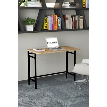 Ege Modüler Katlanabilir Çalışma Masası Katlanır Masa - 50x80 - Atlantik Çam
