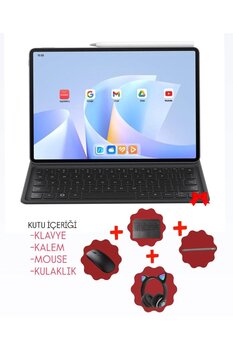 Huawei 12GB RAM Matepad 11.5”S 256Gb PaperMatte - klavye+kulaklık+mouse+kalem
