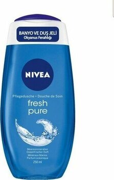 Nivea Fresh Pure Banyo ve Duş Jeli Okyanus Ferahlığı 250 Ml