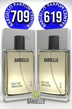 Bargello 709 Erkek 50 ml Parfüm Edp Oriental + 619 Oriental Erkek Parfüm 50 Ml EDP