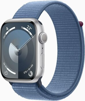 Apple Watch Series 9 GPS 45 mm Loop Kordon Gümüş Akıllı Saat