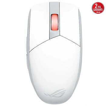 Asus P520 Rog Strix Impact Iii Wl/Wht 36000dpi Aura Sync Rgb Kablosuz Gaming Mouse