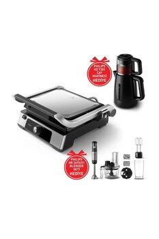 Philips 3'lü Çeyiz Seti (HD6301/90 Tost Makinesi + HD7301/00 Çay Makinesi + HR2695/01 Blender Seti)