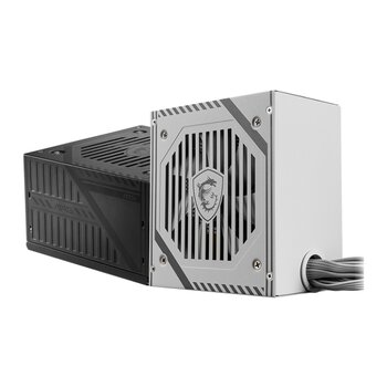 MSI MAG A650BNL WHITE 650W 80 Plus Bronze 120mm Fan Power Supply