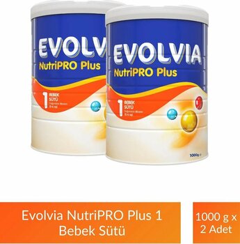 Evolvia NutriPRO Plus 1 Bebek Sütü 1000 gr x 2 Adet