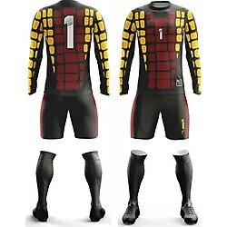 Freysport Retro Kaleci Forma Seti Sarı Siyah