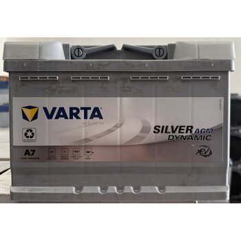 Varta / A7 Agm 70 Amper Akü 2025 Tarihli 70 Amper Agm