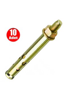 ALETÇANTAM Uzun Çelik Dübel Gömlekli 10x110 (12mm) -10 Adet