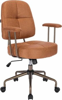 Adore Mobilya New York Çalışma Sandalyesi - Kahverengi 65x96,5-102,5x68 cm