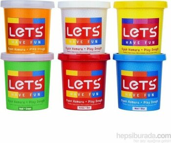 Lets Oyun Hamuru 6 Lı 840 Gr L8350