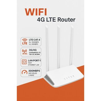4g Modem - Wifi 4g Lte Router – Tak-Çalıştır Mobil Internet Çözümü