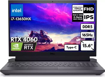 Dell G15 5530 i7-13650HX 16-GBDDR5 2 TBSSD RTX4060 (8GB-140W) 15.6" FHD 165Hz Windows 11 Home G155530014UHMF38