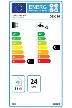 Termodinamik Dek 24 Kw Trifaze Elektrikli Kombi (Isıtma+Sıcak Su)