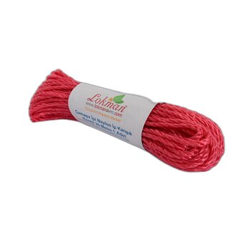 Lokmanavm Çamaşır İpi Naylon İp Karışık Renkli 20 Metre 1 Adet