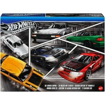 Hot Wheels Japon Temalı 6'lı Arabalar JBY77 - Renkli
