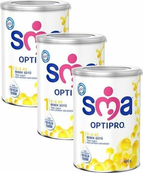 Sma 1 Optipro Bebek Sütü 400 gr x 3 Adet