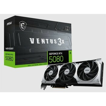 MSI Msı Geforce RTX5080 16G Ventus 3x Oc Plus 16GB Gdrr7 256BIT 1xhdmı 3xdp Ekran Kartı