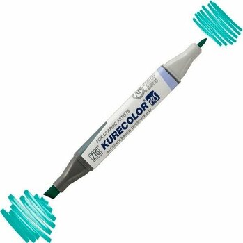 Zig Kurecolor KC3000 Twin S Marker Kalem 534 Turquoise Green