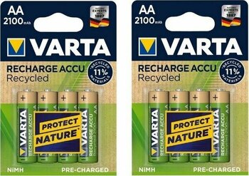 Varta 2100 Mah 1.2V AA Şarjlı Pil 56616 8'li