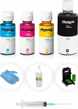 HP 301 Photoink Plus Siyah Ve Renkli Kartuş Dolum Seti