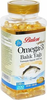 Omega 3 Plus+ Balık Yağı Yumuşak 200 Kapsül