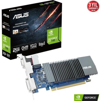 Asus GT730-SL-2GD5-BRK GT730 2gb Ddr5 64BIT Vga/dvı/hdmı 16X DX12 Nvıdıa