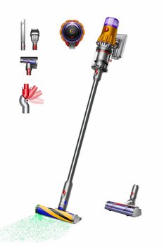 Dyson V12 Detect Slim 550 W Şarjlı Dikey Süpürge