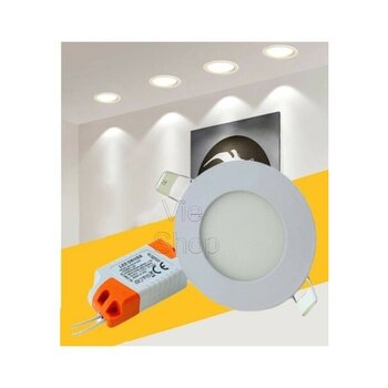 Venso 12W Yuvarlak Sıva Altı Panel LED Spot Beyaz Işık 6500K