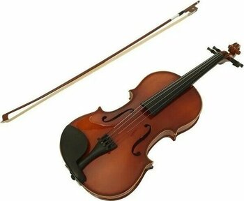 Vanetta VL-2A 1/4 Abanoz Kulaklı Masif Mat Keman