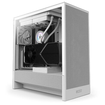 Nzxt H5 Flow Edition 750W 80+ Bronze Usb 3.2 Usb-C Beyaz E-Atx Mid Tower Kasa