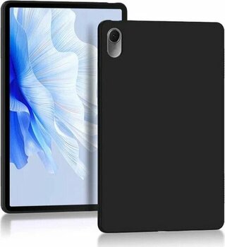 Microcase AL8103 Parlak Siyah Huawei Matepad 11.5 Inch Uyumlu TPU Silikon Tablet Kılıfı