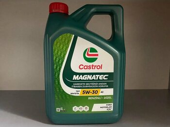 Castrol Magnatec 5W-30 4 Litre SN Tam Sentetik Motor Yağı